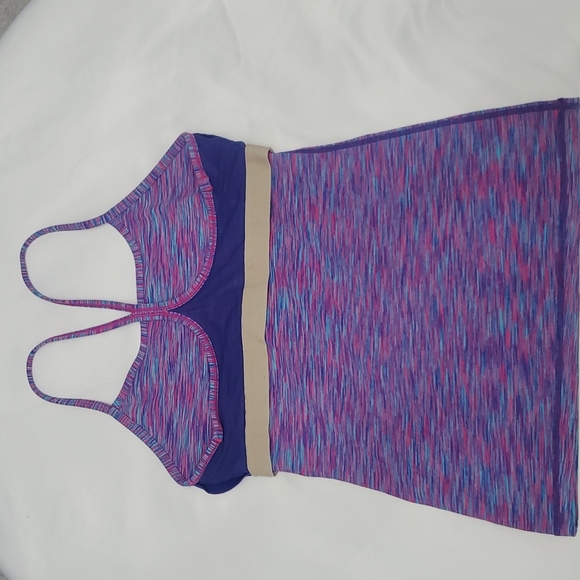Lululemon size 6 Power Y workout tank space dye - Picture 5 of 6